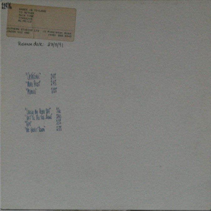 Babes In Toyland - To Mother (test pressing)
