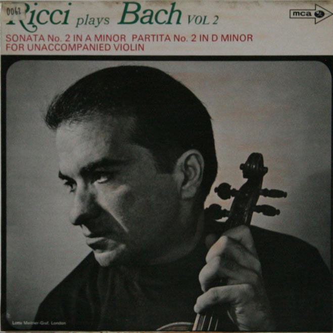 J.S. Bach - Ricci plays Bach Vol.2