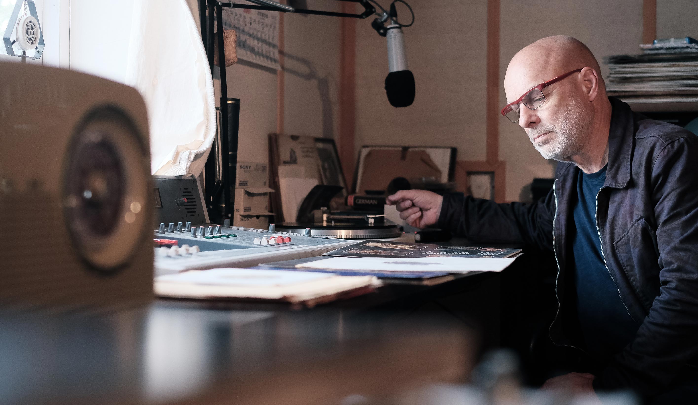 Brian Eno's Record Box