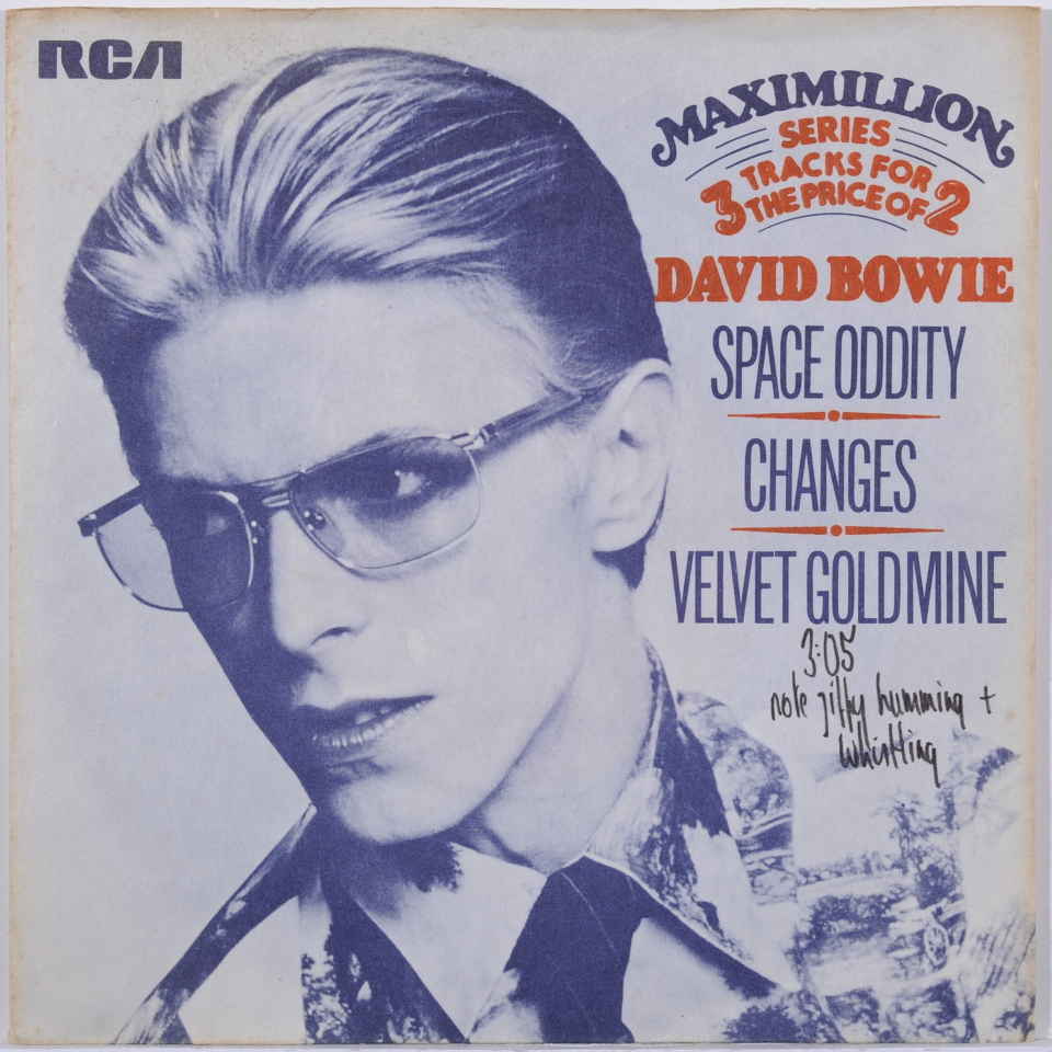 David Bowie - Space Oddity/Changes/Velvet Goldmine